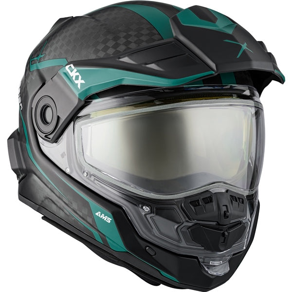 CKX-HELM MISSION DL FURY CARB SPRUCE MAT XS 516461