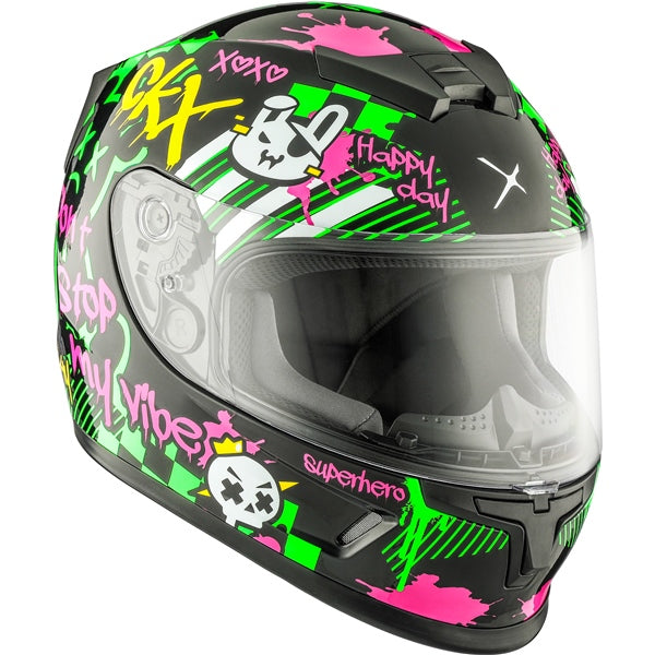 CKX-HELM RR24Y STREET GR/PR GLOSS XL 517425