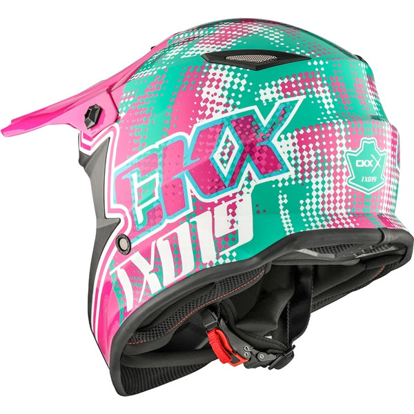 CKX-HELM TX019Y GLEAM PI/GR GLOSS XL 517555