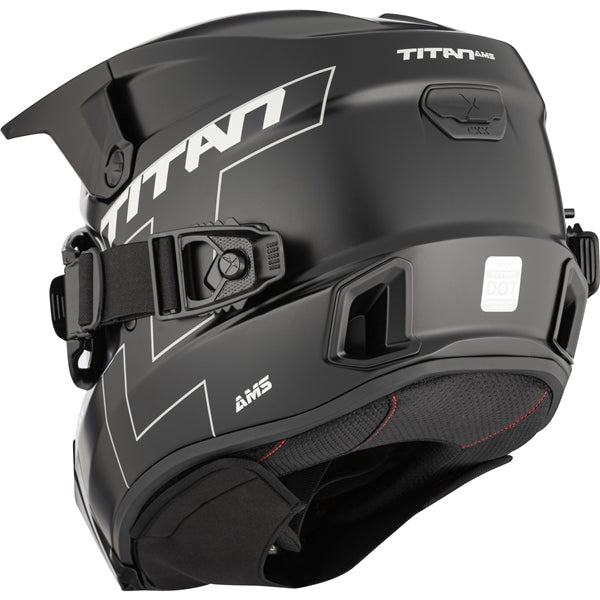 CKX-HELM TITAN AMS EDL SOLID BK MAT 5XL 518169