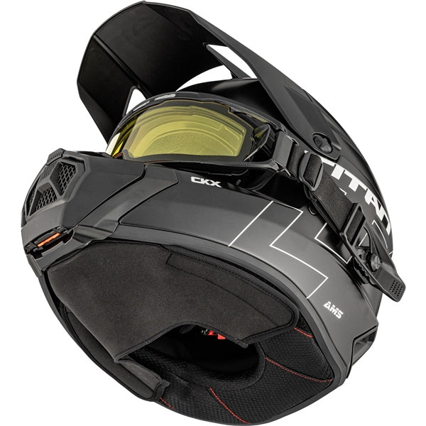 CKX-HELM TITAN AMS EDL SOLID BK GLOSS 3XL 518187