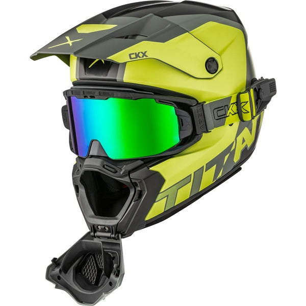 CKX-HELM TITAN AMS DL NUNAVUT LIME MAT 3XL 518277