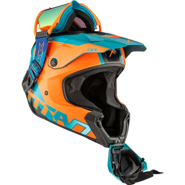 CKX-HELM TITAN AMS DL NUNAVUT OG/BL MAT 3XL 518297
