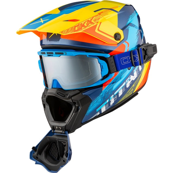 CKX-HELM TITAN AMS DL CONCO BL/YERD GLOS 2XL 518326