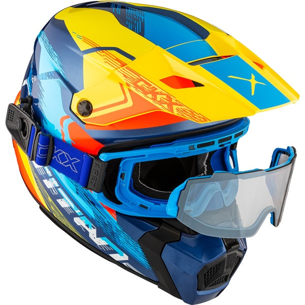 CKX-HELM TITAN AMS DL CONCORDIA BL/YE/RD 3XL 518327