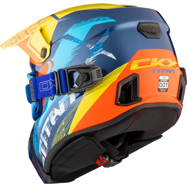 CKX-HELM TITAN AMS DL CONCORDIA BL/YE/RD 3XL 518327