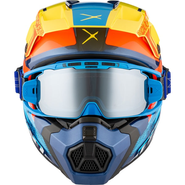 CKX-HELM TITAN AMS DL CONCO BL/YERD GLOS 2XL 518326