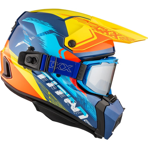 CKX-HELM TITAN AMS DL CONCO BL/YERD GLOS 2XL 518326