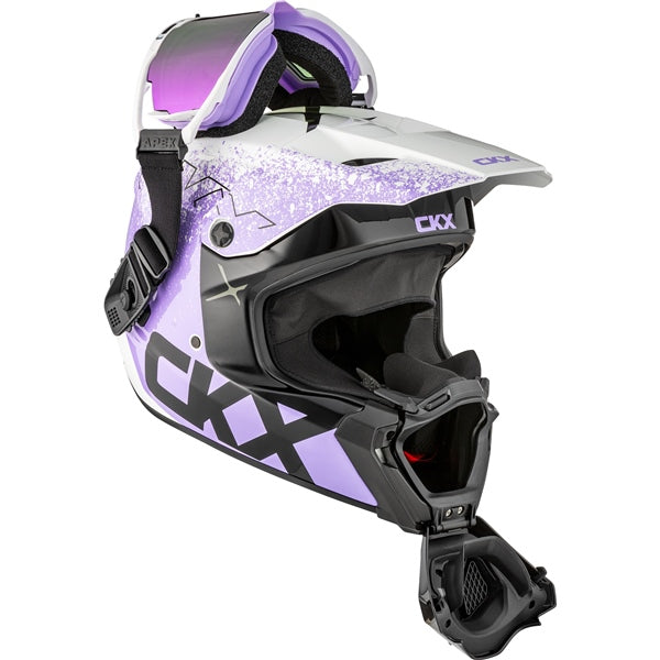 CKX-HELM TITAN AMS DL VANEER TULIP GLOSS 3XL 518367