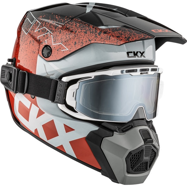CKX-HELM TITAN AMS DL VANEER RD GLOSS L 518374