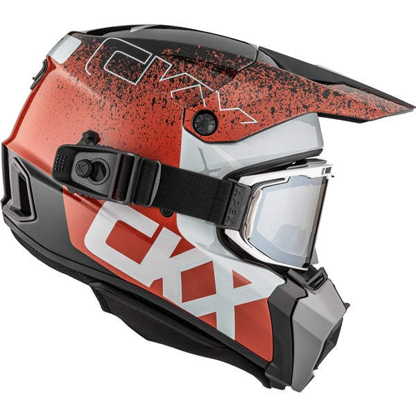 CKX-HELM TITAN AMS DL VANEER RD GLOSS L 518374