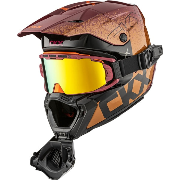 CKX-HELM TITAN AMS DL VANEER PECAN GLOSS 3XL 518387