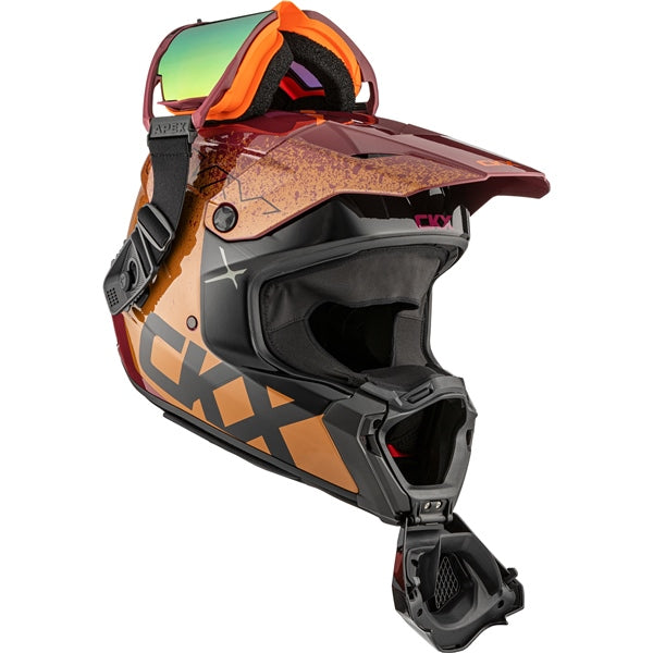 CKX-HELM TITAN AMS DL VANEER PECAN GLOSS 3XL 518387