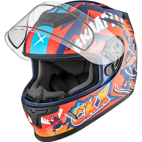 CKX-HELM RR24Y DL SLEEDER OG/RD GLOSS XL 518734