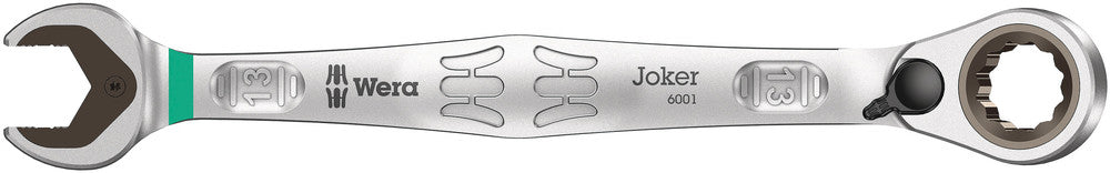 Wera Tools - 6001 Joker Switch Ratcheting combination wrenches, with switch lever