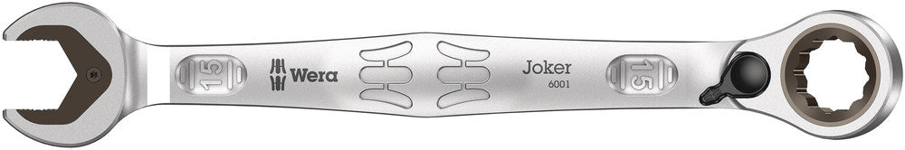Wera Tools - 6001 Joker Switch Ratcheting combination wrenches, with switch lever