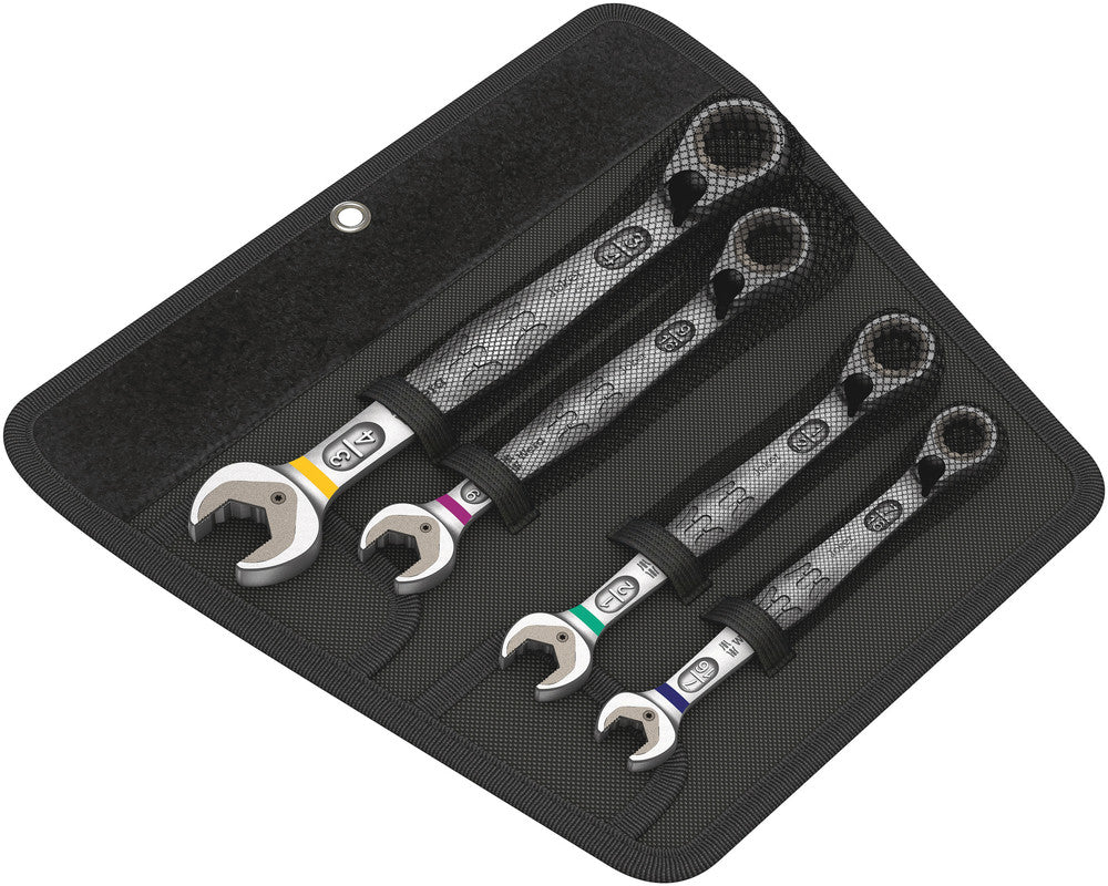 Wera Tools - 6001 Joker Switch 4 Imperial Set 1 Set of ratcheting combination wrenches, Imperial