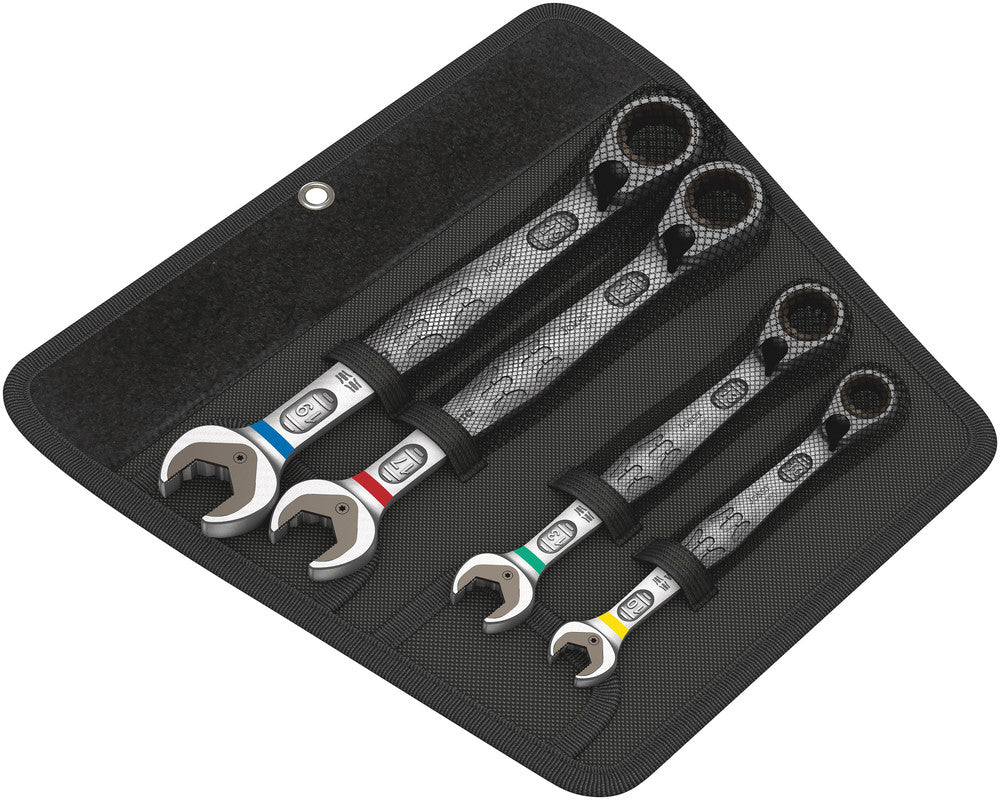 Wera Tools - 6001 Joker Switch 4 Set 1 Set of ratcheting combination wrenches