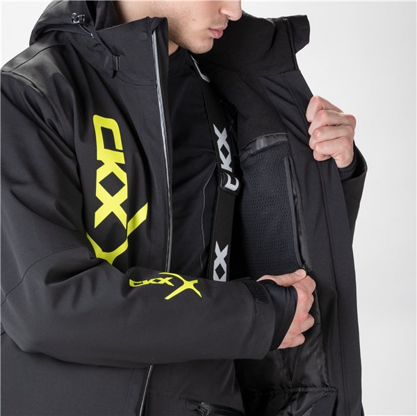 CKX-JACKET ALASKA MEN BK/YE 3XL M26-03-BLK/YLW 3XL