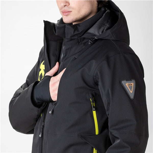CKX-JACKET ALASKA MEN BK/YE 3XL M26-03-BLK/YLW 3XL