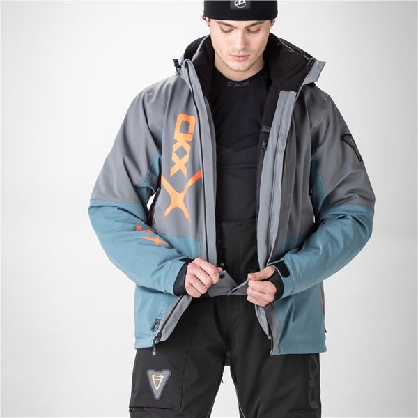 CKX-JACKET ALASKA MEN GY/TPSY 3XL M26-03-GRY/TANY 3XL