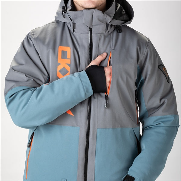 CKX-JACKET ALASKA MEN GY/TPSY 3XL M26-03-GRY/TANY 3XL
