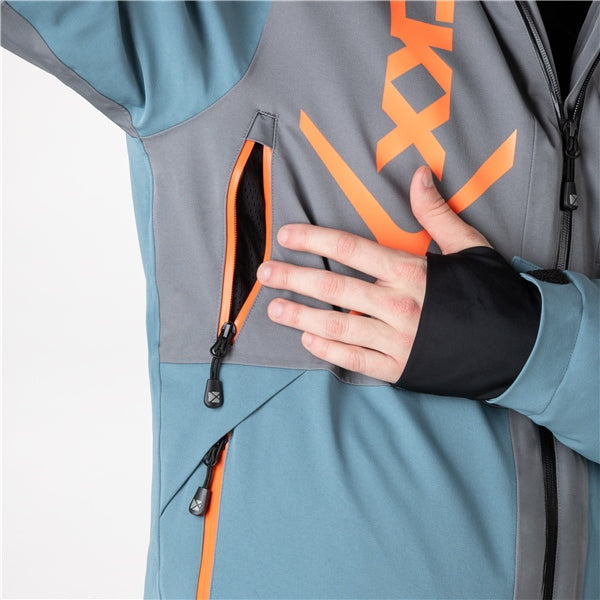 CKX-JACKET ALASKA MEN GY/TPSY 3XL M26-03-GRY/TANY 3XL