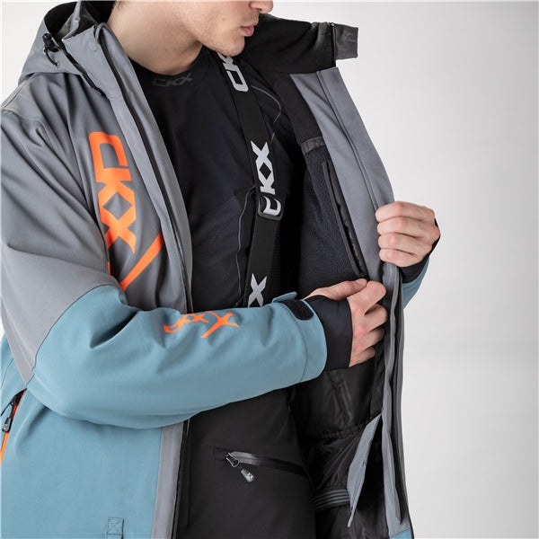 CKX-JACKET ALASKA MEN GY/TPSY 3XL M26-03-GRY/TANY 3XL