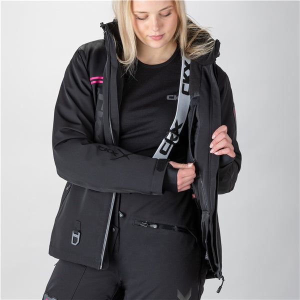CKX-JACKET ALASKA WOM BK 2XL W26-03-BLK 2XL