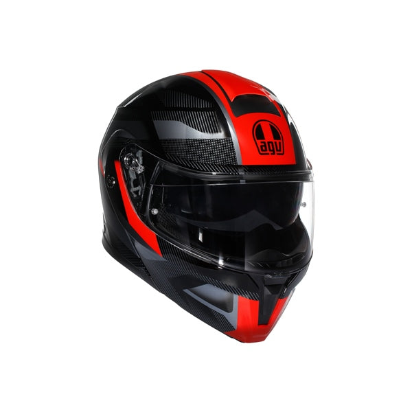 AGV-HELM S-MODULAR LEDRO BK/RD 2XL 2118296001-015-XXL 8051019895486