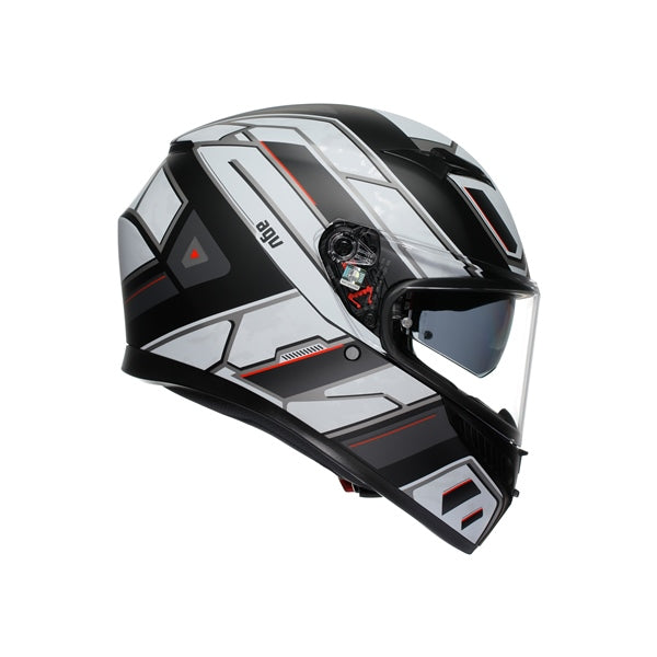 AGV-HELM K3 RIVIA MAT BK/WH 2XL 2118381001-019-XXL 8051019910776
