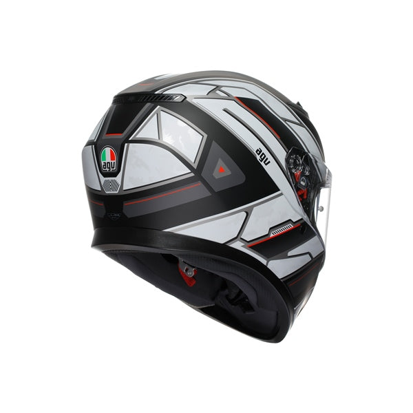 AGV-HELM K3 RIVIA MAT BK/WH 2XL 2118381001-019-XXL 8051019910776