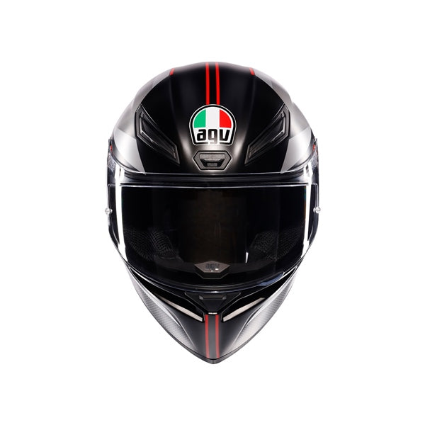 AGV-HELM K1 S LAP MAT BK/GY/RD 2XL 2118394001-034-XXL 8051019743435