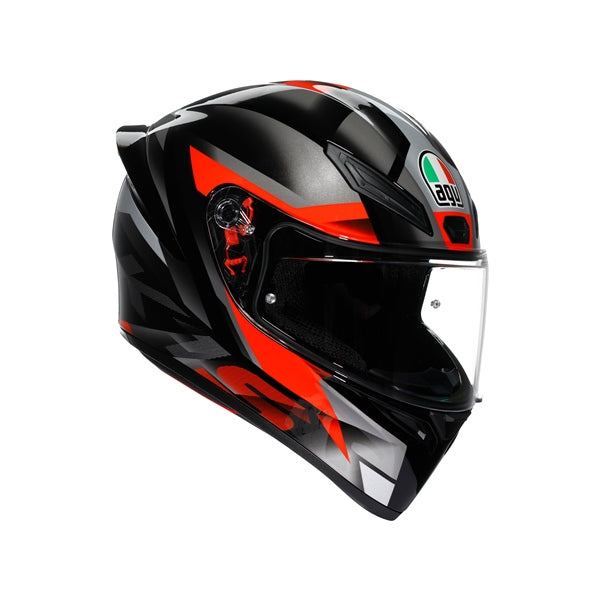 AGV-HELM K1 S FASTLAP BK/GY/RD 2XL 2118394001-064-XXL 8051019900623