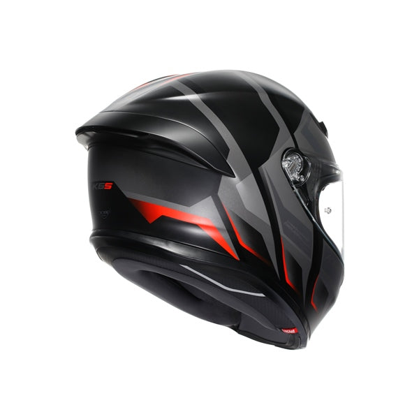 AGV-HELM K6 S KARVE MAT BK/GY/RD 2XL 2118395001-024-XXL 8051019909008