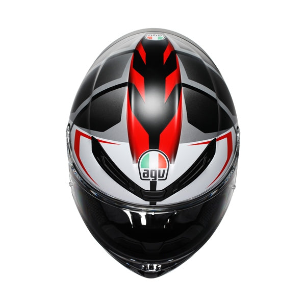 AGV-HELM K6 S KARVE MAT BK/WH/RD 2XL 2118395001-025-XXL 8051019909060