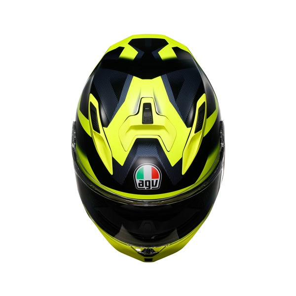 AGV-HELM K7 GLIMPSE MAT BK/FLUO YE 2XL 2118399001-006-XXL 8051019903761