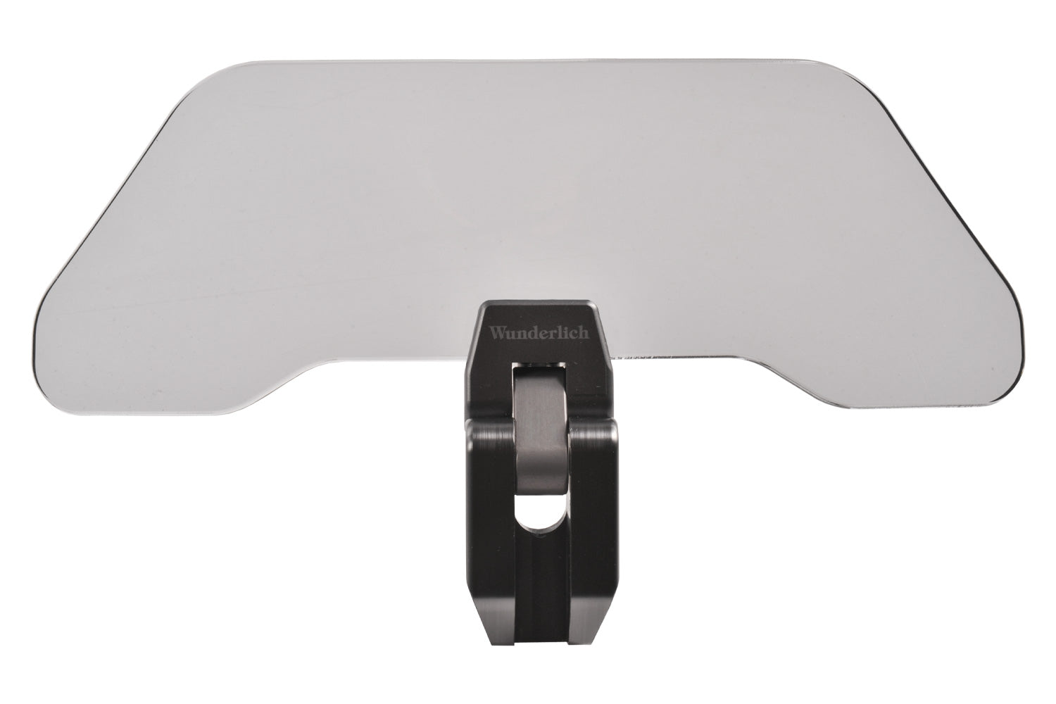 Wunderlich windshield extension Vario-ERGO 3D+ transparent, perfect wind protection thanks to the clever add-on spoiler