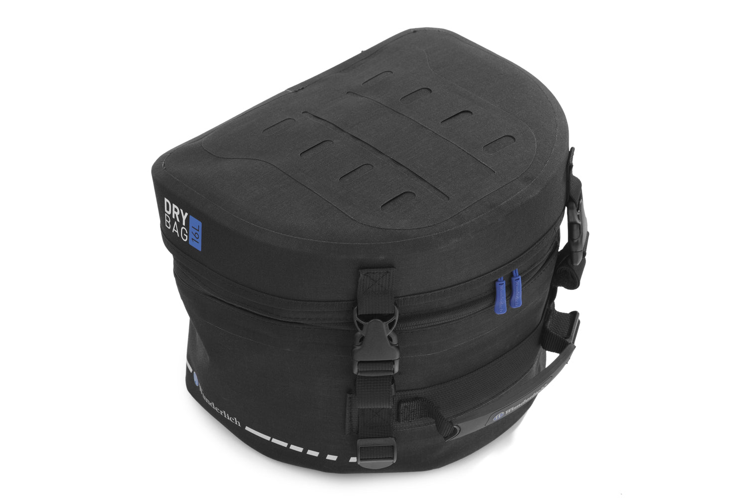 Multi-functional and compact bag can either be attached to the luggage carrier of the passenger seat quickly and simply