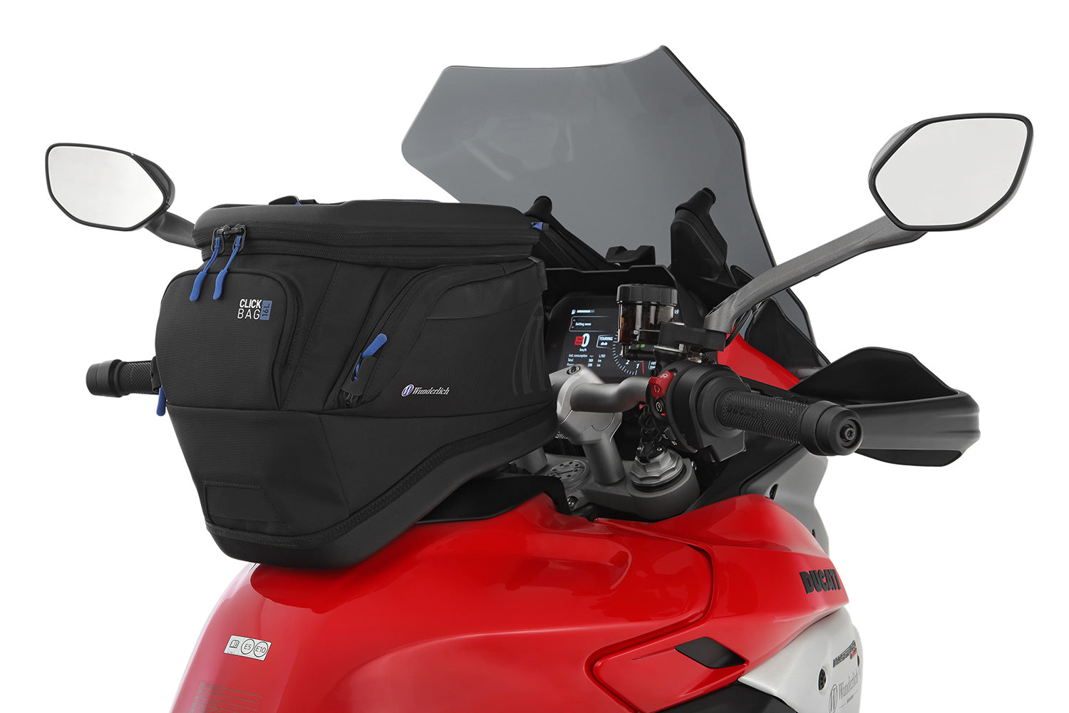 Wunderlich tank ring for tank bag CLICK BAG Multistrada V4 Rally - Passion. Unlimited. ✔ Premium components ✔ Integrated design ➜ Order now