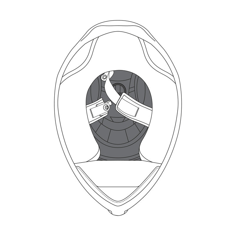 AGV - Removeable Crown Pad for K-5 S Helmets