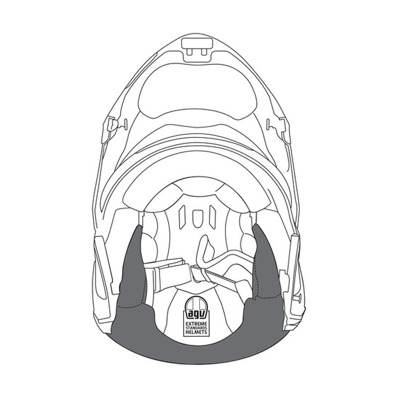 AGV - Replacement Cheek Pads for Sportmodular Helmet