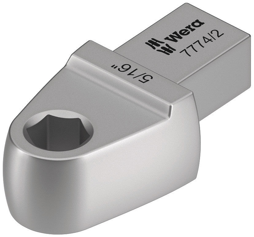 Wera Tools - 7774/2 Bit adapter insert, 5/16", 9x12 mm