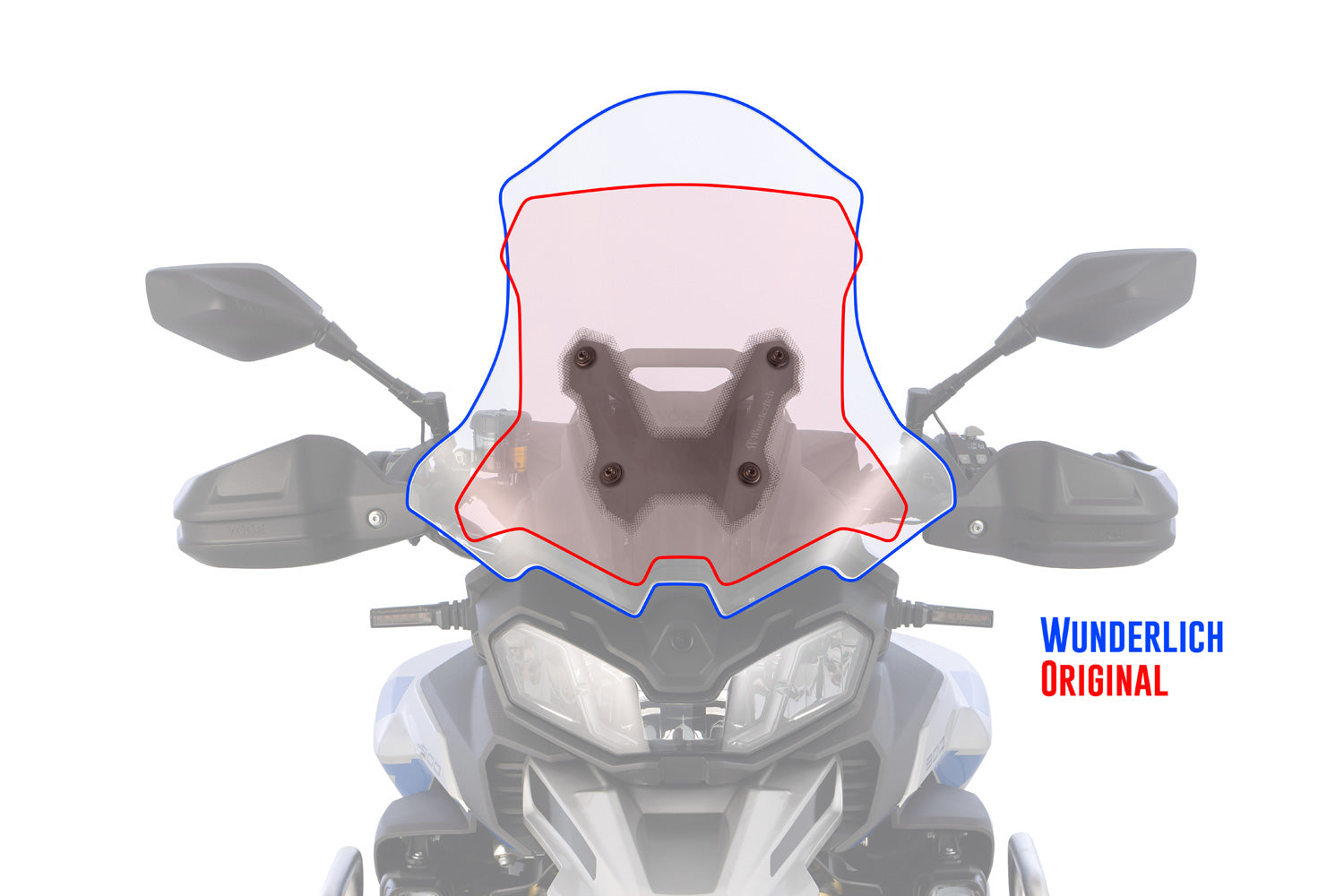 Wunderlich - Marathon Windshield for Voge DS900X