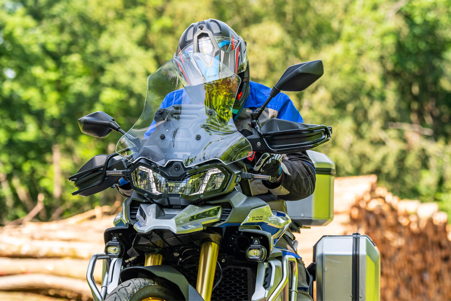 Wunderlich - Removable Headlight Guard for Voge DS900X