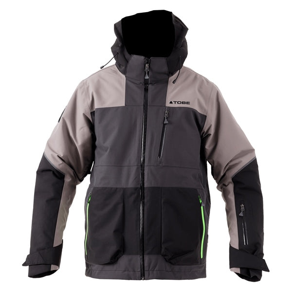 Tobe-JACKET ARCTOS INSULATED GUNMETAL 2XS 500824-006-001 847740075444