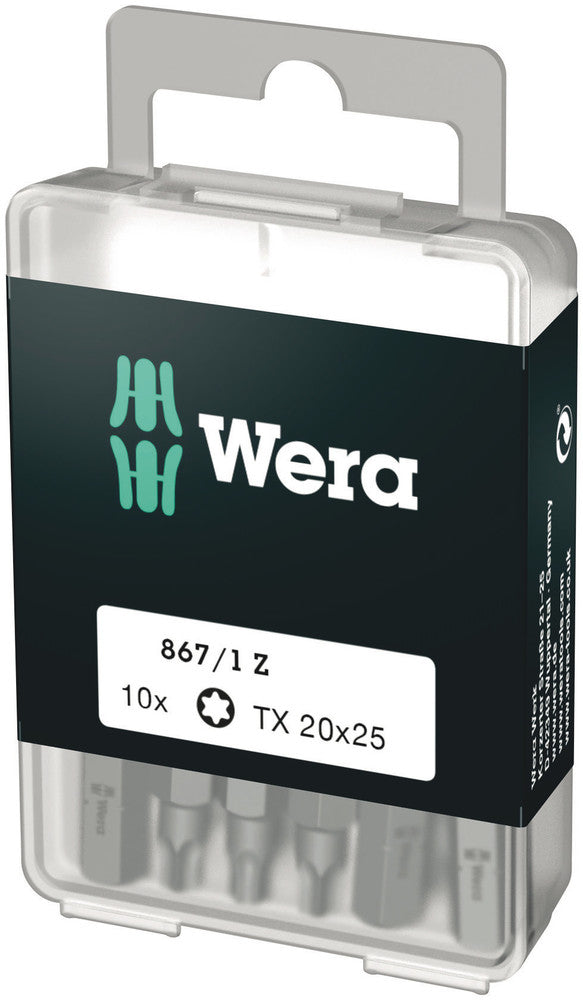 Wera Tools - 867/1 DIY TORX® bits