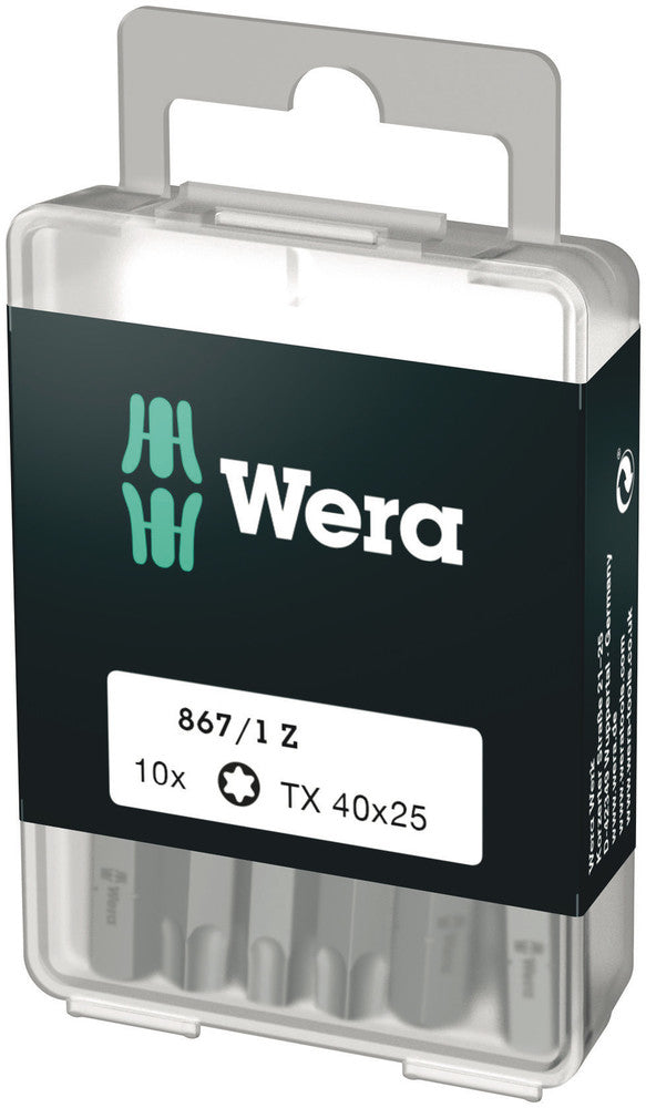 Wera Tools - 867/1 DIY TORX® bits