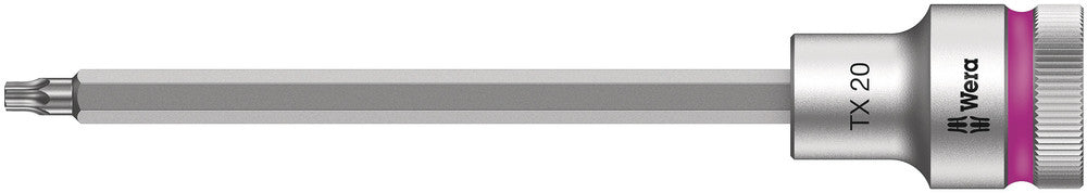 Wera Tools - 8767 C HF TORX® Zyklop bit socket with 1/2" drive with holding function