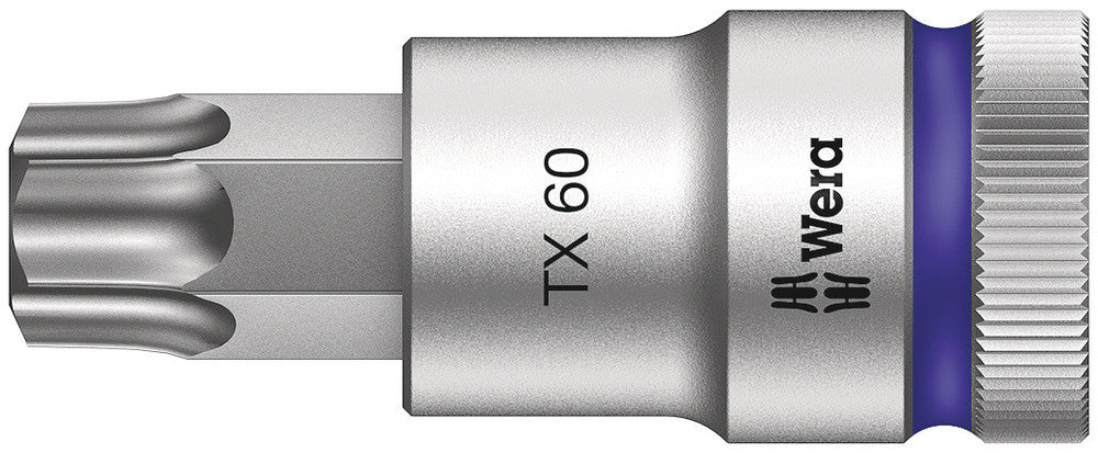 Wera Tools - 8767 C HF TORX® Zyklop bit socket with 1/2" drive with holding function